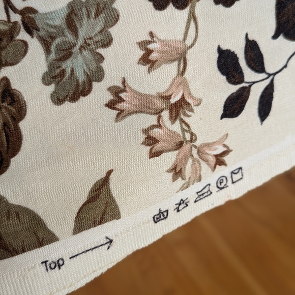 Vintage curtain skirt 8 - Picture 3 of 8